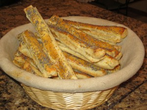 French Fridays with Dorie – Mustard Bâtons