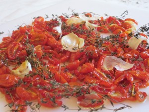 French Fridays with Dorie - TOMATES CONFITES