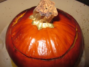 PUMPKIN STUFFED WITH EVERYTHING GOOD - FFwithD