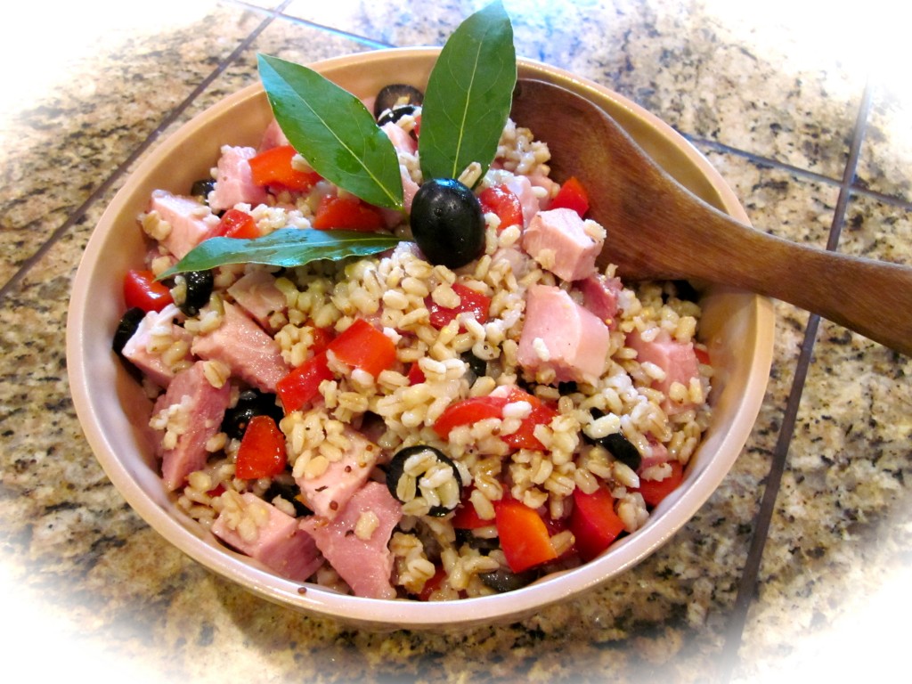 GO TEAM USA with HAM & BARLEY SALAD