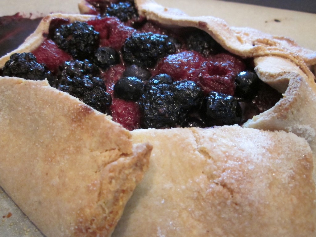 BERRY GALETTE, Rustic, Free-Form and Delicious