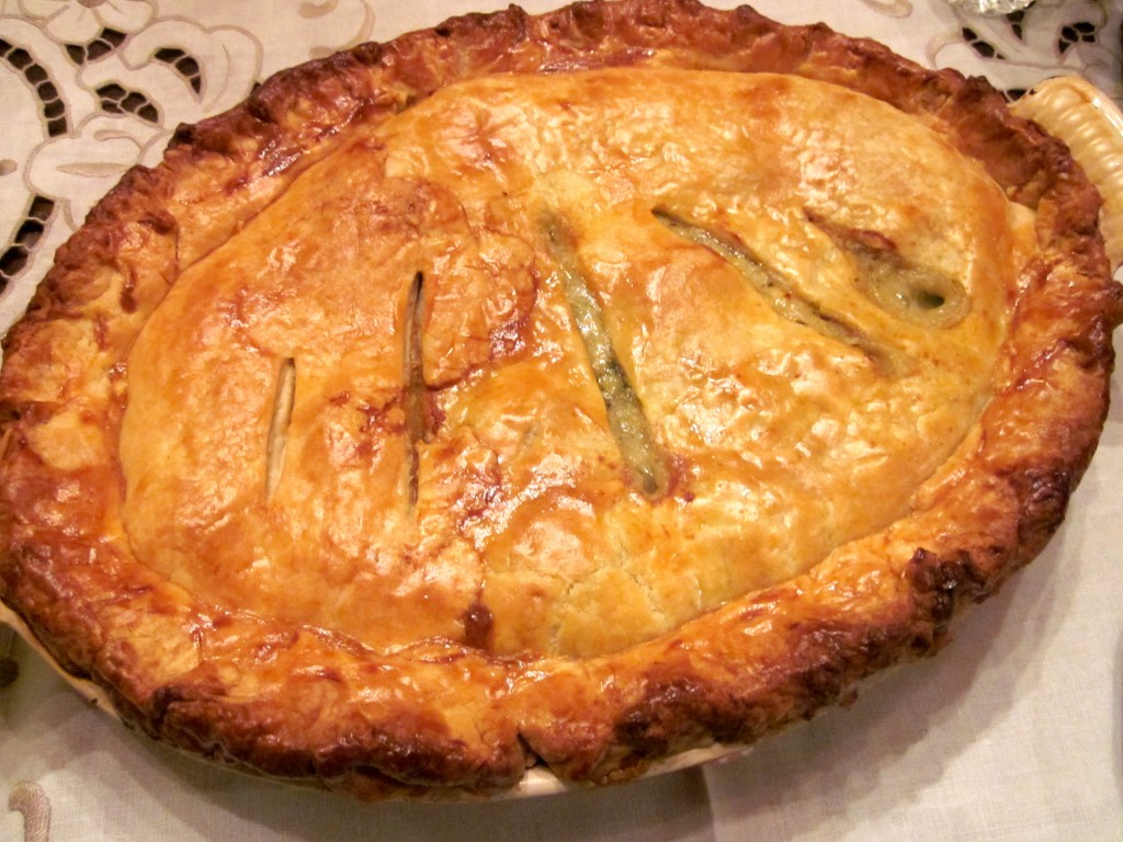 Doesn't everyone serve Lobster Pot Pie on Christmas Day? (With profound apologies to my born-and-bred and very traditional Mother.)