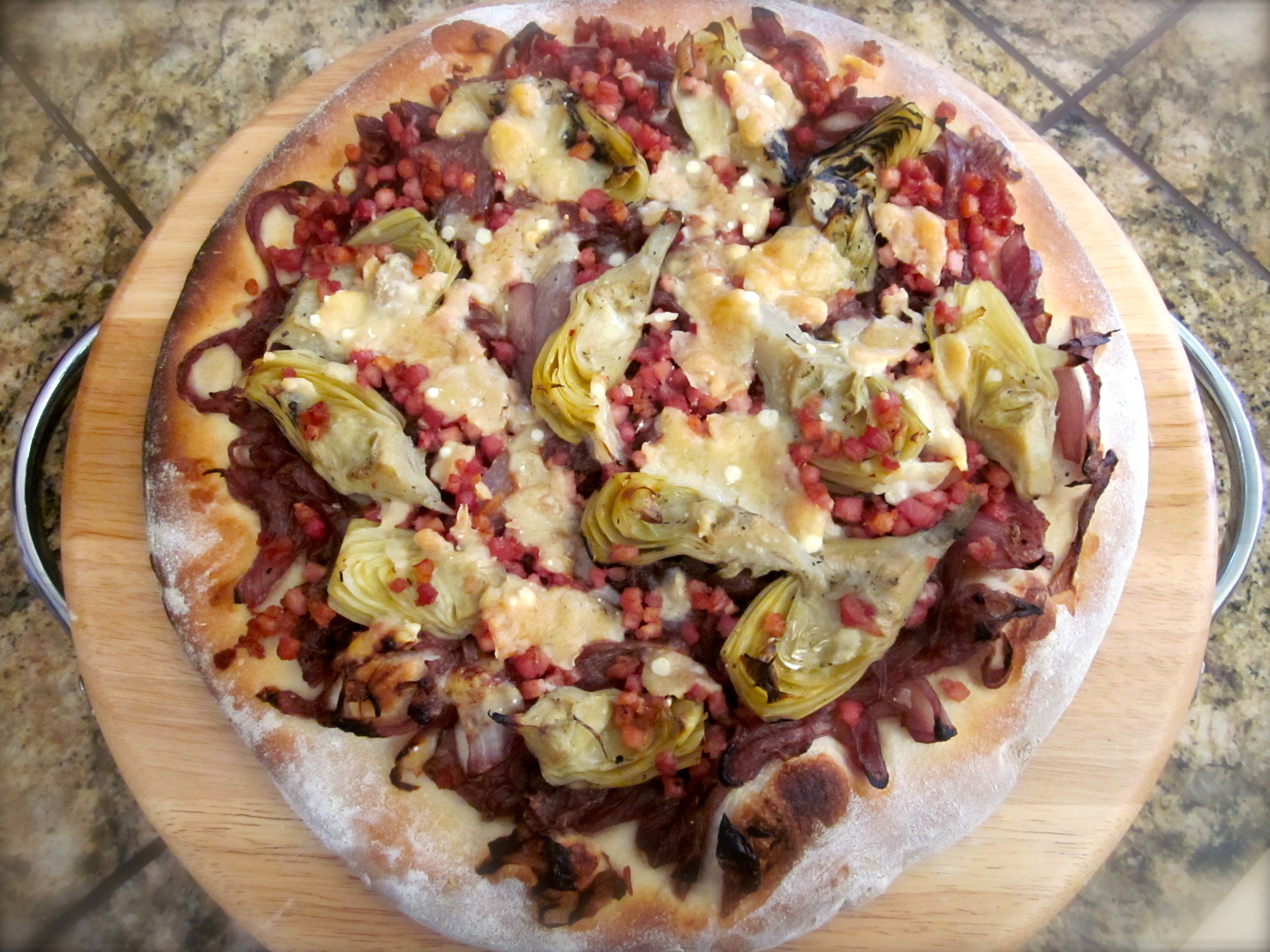 CELEBRATING 2013: PIZZA with ONION CONFIT