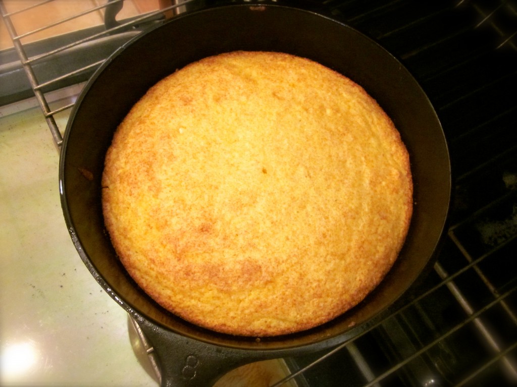 Warm Corn Bread is always a treat. Drip a little honey on top, even better. This was a perfect opportunity to sweeten up my lunch.  