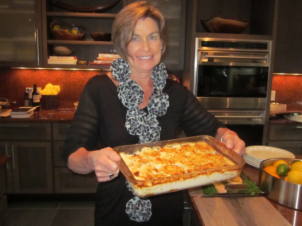 A French Fridays with Dorie make-up recipe, Dauphinois Pommes (potato gratin)