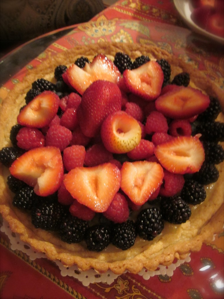 A GROUP AFFAIR: Sablé Breton Galette with Berries