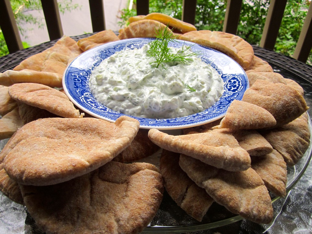 Tzatziki with Pita Bread