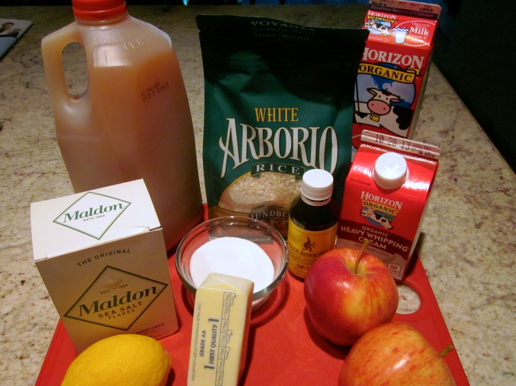 It's called Mise en Place and it's important. Gather all your supplies and ingredients before you begin a recipe.