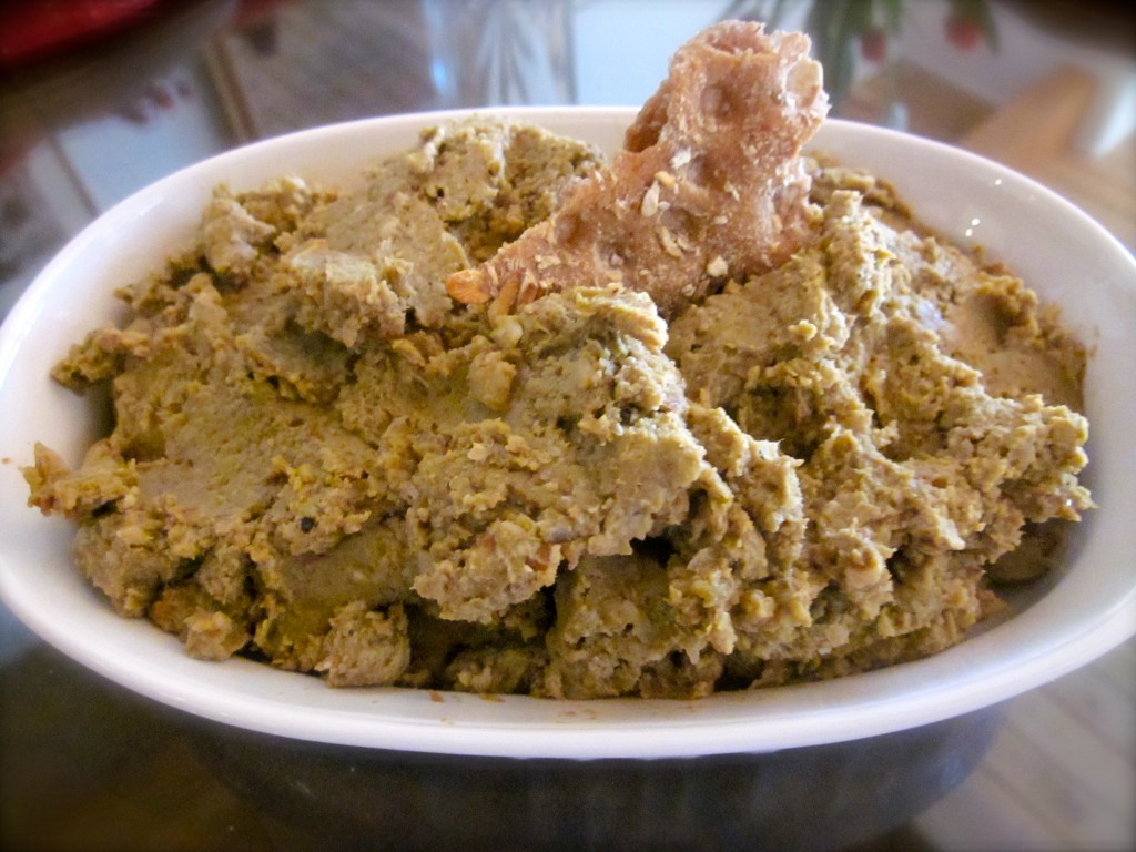 Vegetarian Chopped Liver, a healthier alternative and mighty tasty