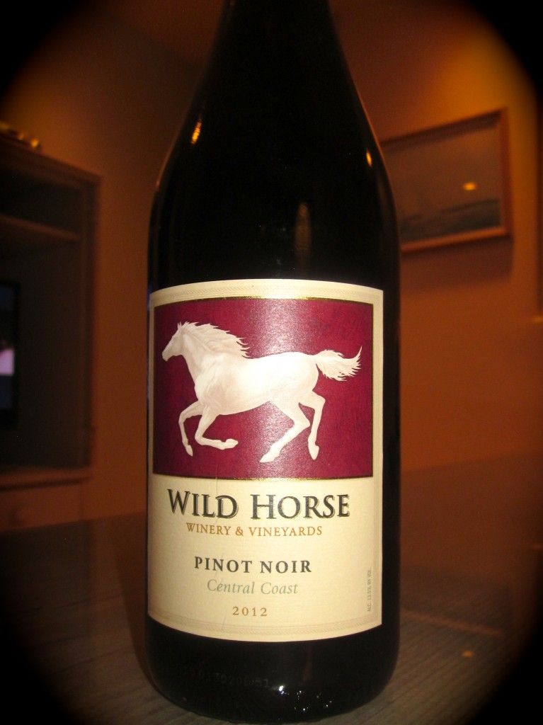 It's all about the horse, of course. I visited the Wild Horse Winery and picked a Pinot Noir. 