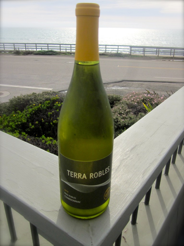 For this tartine, I chose a chardonnay from Terra Robles, another local winery committed to sustainability. 