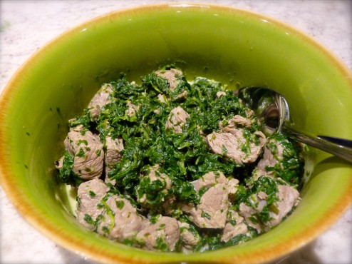 Green-as-Spring Lamb Stew