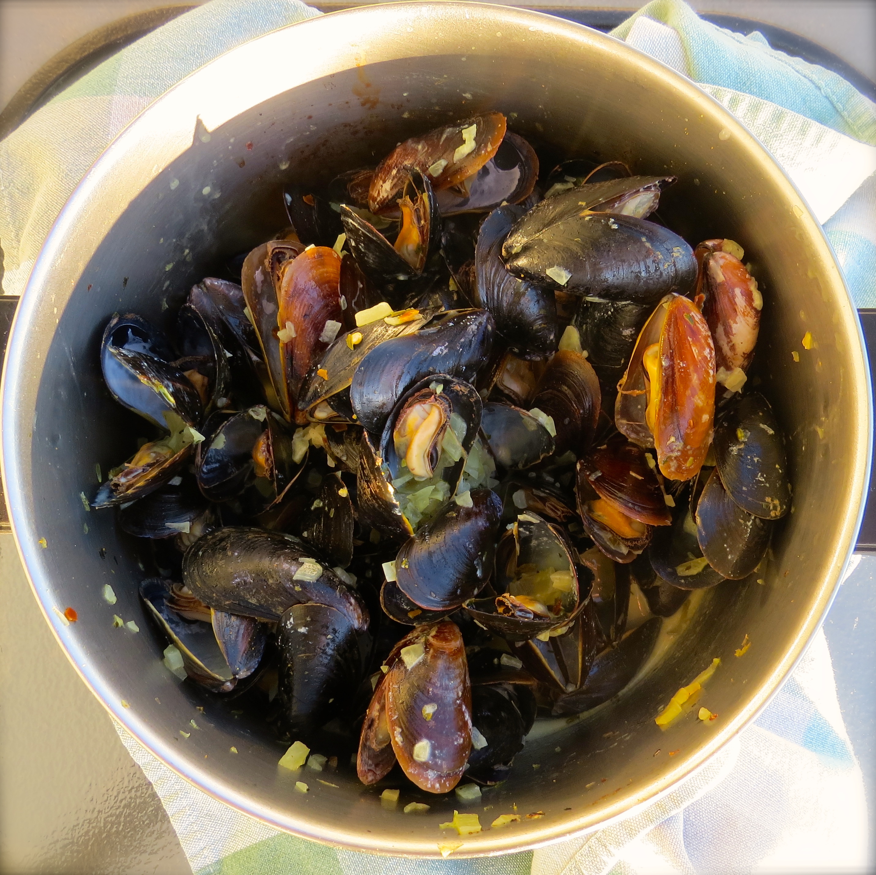 Curried Mussels, our French Fridays with Dorie recipe of the week.