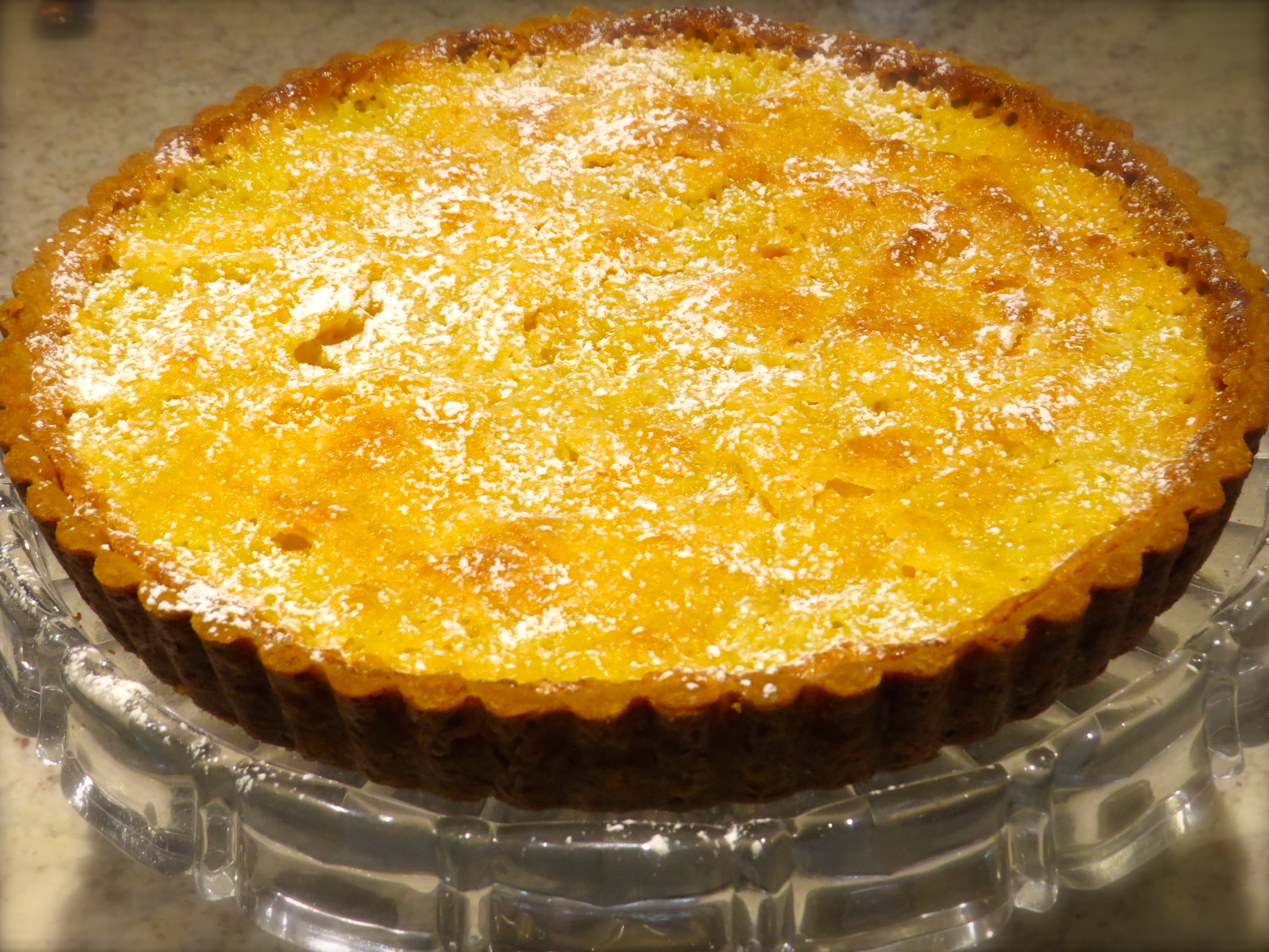 Orange-Almond Cream Tart, my French Firday's with Dorie recipe choice this week