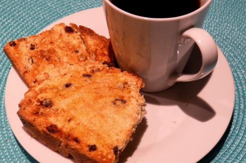 Day Two - Soda Bread makes perfect toast.