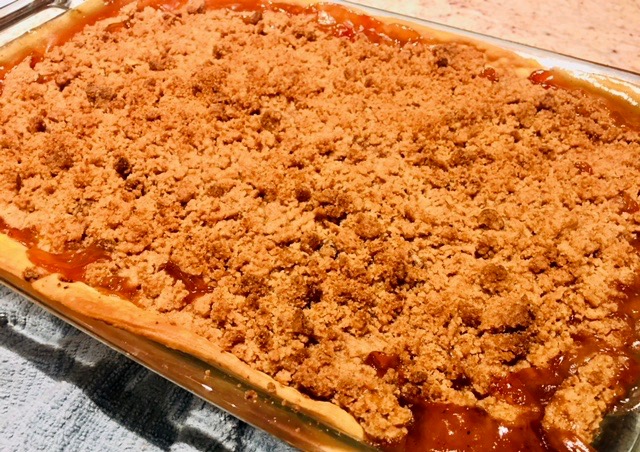 SUMMER’S FLEETING, TIME FOR SLAB PIE